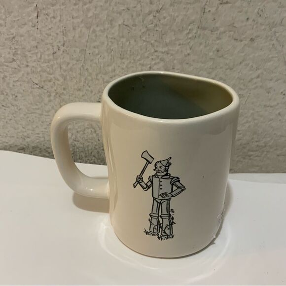 Tin Man Wizard of Oz Rae Dunn Mug Big Hearted New - Picture 4 of 7